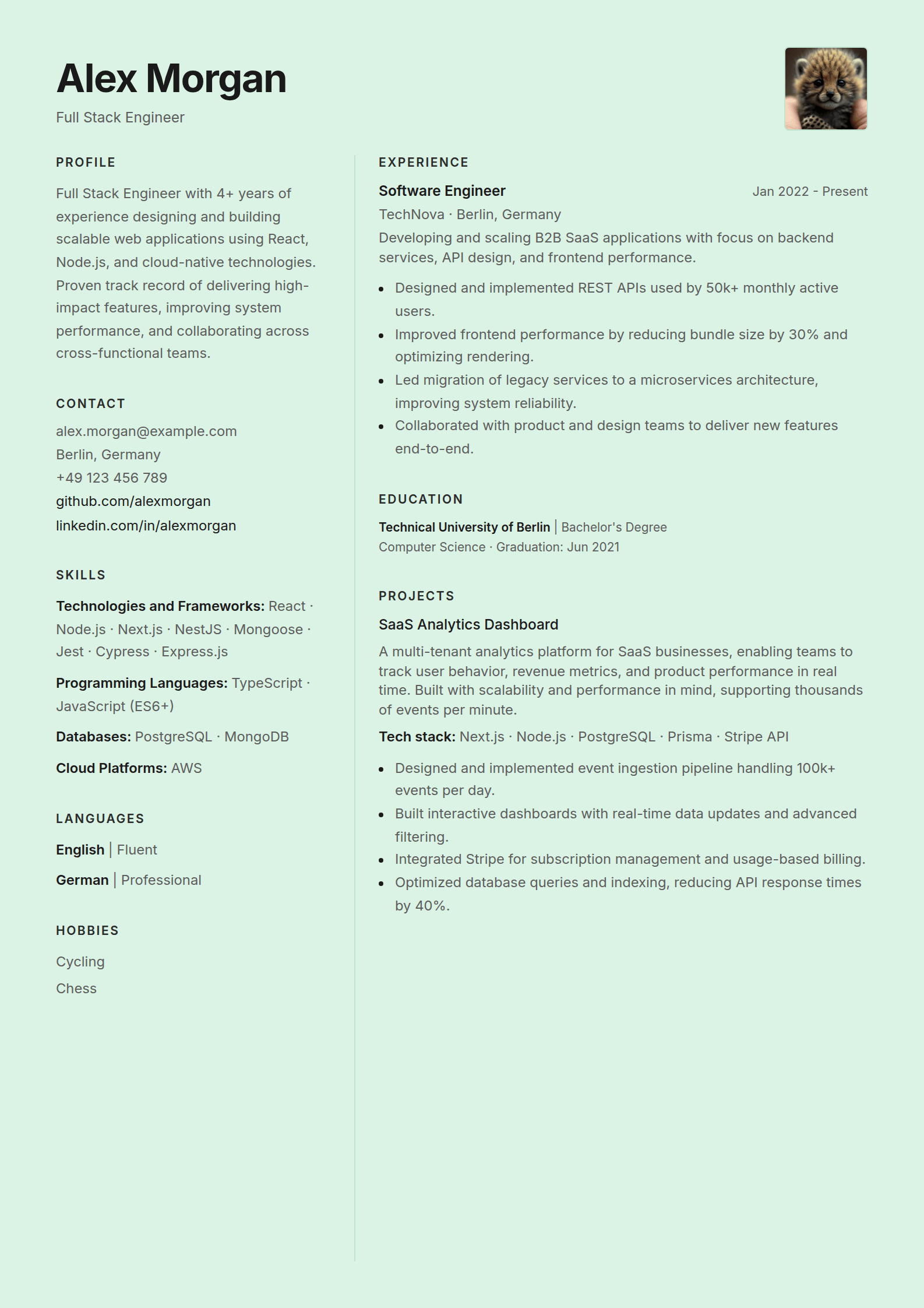 Seam Mint preview